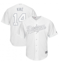 Dodgers 14 Enrique Hernandez Kike White 2019 Players Weekend Player Jersey