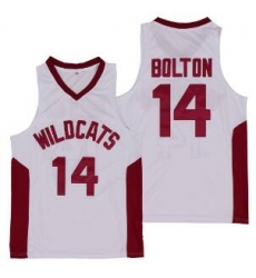 Ncaa Troy Bolton 14 High School Wildcats Basketball Jersey