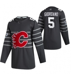 Flames 5 Mark Giordano Gray 2020 NHL All Star Game Adidas Jersey