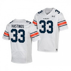 Auburn Tigers Will Hastings White Replica Men'S Jersey