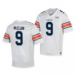 Auburn Tigers Zakoby Mcclain White Replica Men'S Jersey