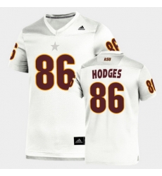 Men Arizona State Sun Devils Curtis Hodges Replica White Football Jersey