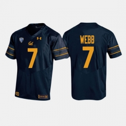 California Golden Bears Davis Webb College Football Navy Jersey