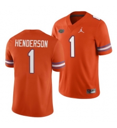 Florida Gators Cj Henderson Orange Game Men'S Jersey