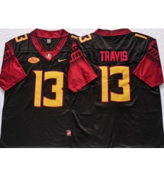 Florida State Seminoles Black #13 Jordan Travis Stitched NCAA Jersey