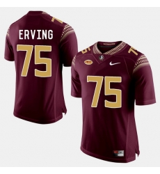 Florida State Seminoles Cameron Erving College Football Garnet Jersey