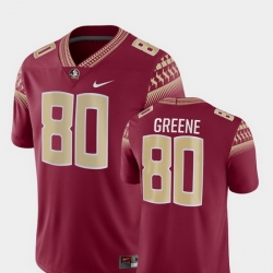 Men Florida State Seminoles Rashad Greene 80 Garnet Game College Football Jersey