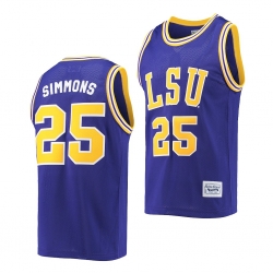 LSU Tiger Ben Simmons Purple Commemorative Lsu Tigers Jersey