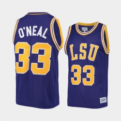 LSU Tiger Shaquille O'Neal Purple Alumni Limited Men'S Jersey