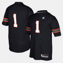 Men Miami Hurricanes 2017 Special Games Black Jersey