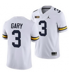 Michigan Wolverines Rashan Gary White Nfl Alumni Men Jersey