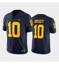 Michigan Wolverines Tom Brady Navy Limited Men'S Jersey_1