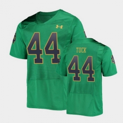 Men Notre Dame Fighting Irish Justin Tuck College Football Green Replica Jersey