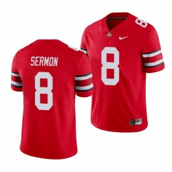 Ohio State Buckeyes Trey Sermon Scarlet Game Men'S Jersey