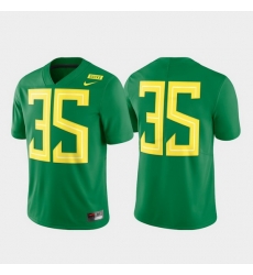 Men Oregon Ducks 35 Green Limited Football Jersey