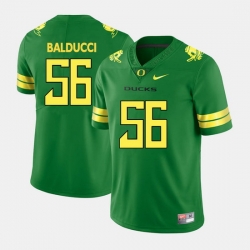 Men Oregon Ducks Alex Balducci College Football Green Jersey