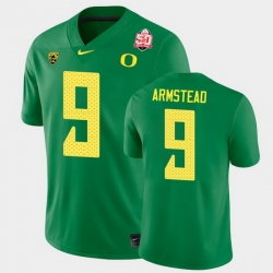 Men Oregon Ducks Arik Armstead 2021 Fiesta Bowl Green Game Jersey 0A