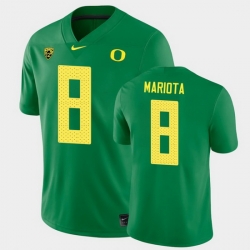 Men Oregon Ducks Marcus Mariota College Football Green Game Jersey