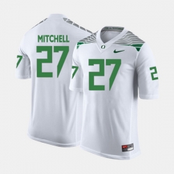 Men Oregon Ducks Terrance Mitchell College Football White Jersey