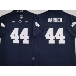 Men Penn State #44 Tyler Warren Blue Stitched NCAA Jersey