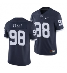 penn state nittany lions dan vasey navy limited men's jersey