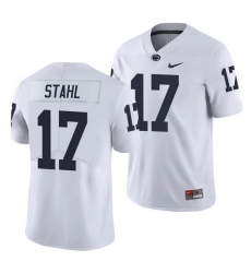 penn state nittany lions mason stahl white limited men's jersey