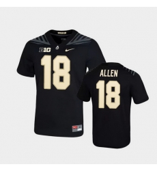 Men Purdue Boilermakers Cam Allen Game Football Black Jersey