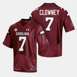 Men South Carolina Gamecocks College Football Cardinal Jersey