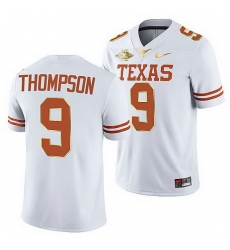 Texas Longhorns Josh Thompson White 2021 Red River Showdown Men Jersey