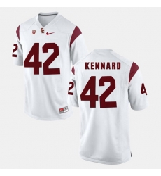 Men Usc Trojans Devon Kennard Pac 12 Game White Jersey