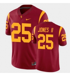 Men Usc Trojans Ronald Jones Ii College Football Cardinal Alumni Player Game Jersey