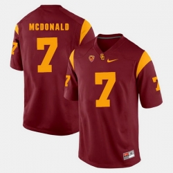 Men Usc Trojans T.J. Mcdonald Pac 12 Game Red Jersey