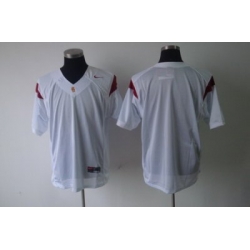 NCAA USC Trojans blank white Jersey