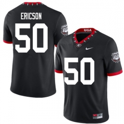 2020 Men #50 Warren Ericson Georgia Bulldogs Mascot 100th Anniversary College Football Jerseys Sale-