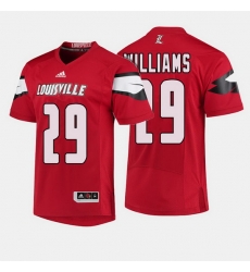 Louisville Cardinals Malik Williams College Football Red Jersey