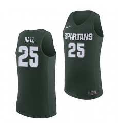 Michigan State Spartans Malik Hall Michigan State Spartans Replica Basketball Jersey