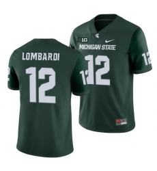 Michigan State Spartans Rocky Lombardi Green College Football Men'S Jersey