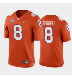 Clemson Tigers A.J. Terrell Orange Home Men'S Jersey