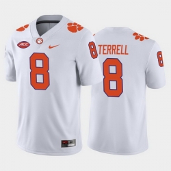 Clemson Tigers A.J. Terrell White Away Men'S Jersey