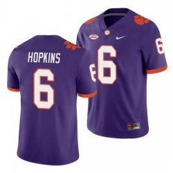 Clemson Tigers Deandre Hopkins Purple College Football Men'S Jersey