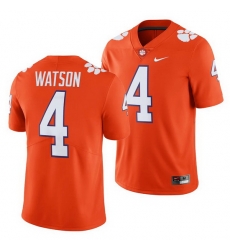 Clemson Tigers Deshaun Watson Orange Limited College Football Jersey