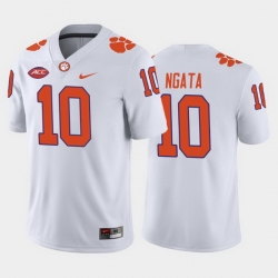 Clemson Tigers Joseph Ngata White Away Men'S Jersey