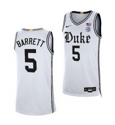 Duke Blue Devils Rj Barrett The Brotherhood 2021 22 Alumni Limited Jersey