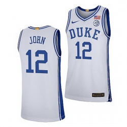 Duke Blue Devils Theo John College Basketball 2021 22 Limited Jersey