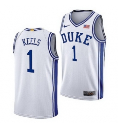 Duke Blue Devils Trevor Keels Home 2021 Jersey