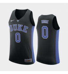 Duke Blue Devils Wendell Moore Black Replica Men'S Jersey