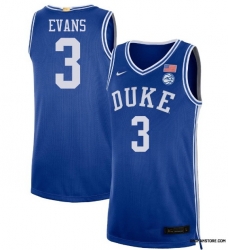 Men Duke Blue Devils Isaiah Evans #3 Blue Stitched NCAA Basketball Jersey Men Duke Blue Devils Isaiah Evans #3 Blue Stitched NCAA Basketball Jersey