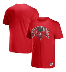 Men Tampa Bay Buccaneers X Staple Red Logo Lockup T Shirt