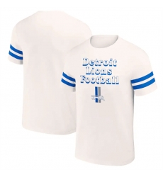 Men Detroit Lions Cream X Darius Rucker Collection Vintage T Shirt