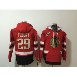 Chicago Blackhawks #29 Bryan Bickell Red NHL Jersey Hoodie